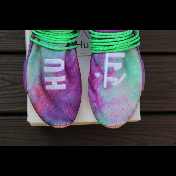 Adidas X Pharrell | Human Race NMD | Holi Festival | Chalk Coral | 10 - Picture 4 of 8